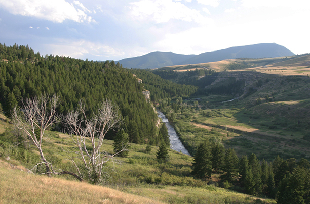 A River Runs Through It<br />
Cascade County<br />
Montana