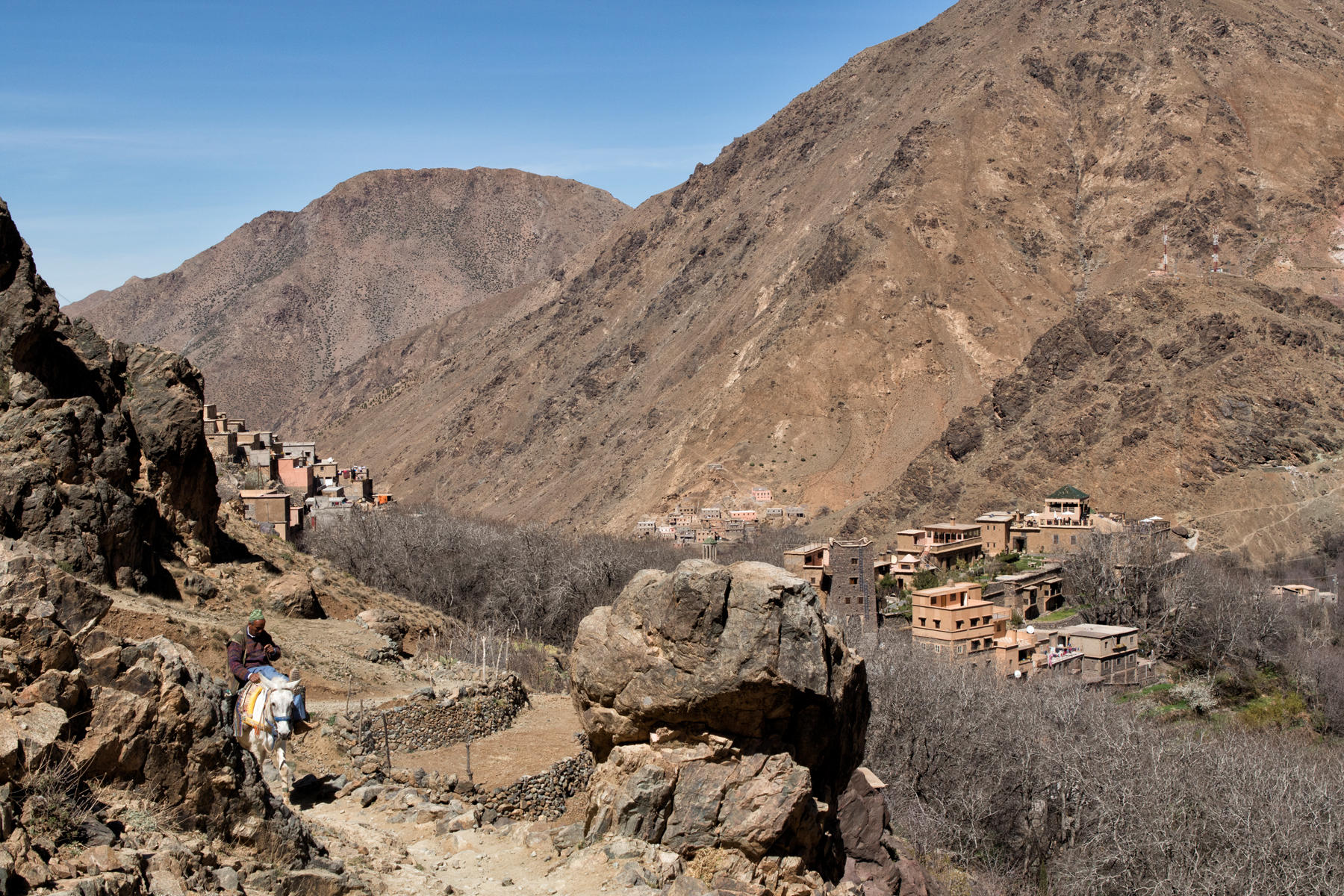 High Atlas Mountains, near Imlil<br />0857