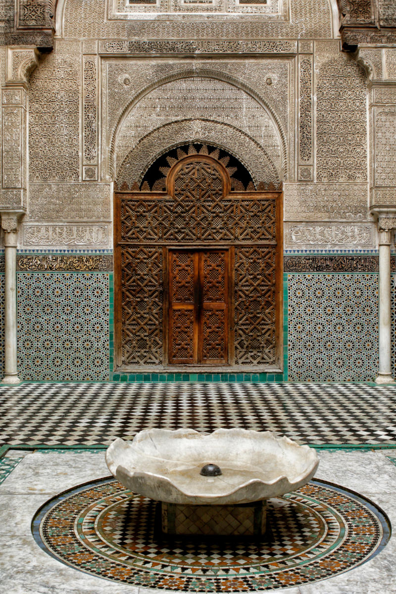 Medersa el-Attarine, 
Fes<br />3077