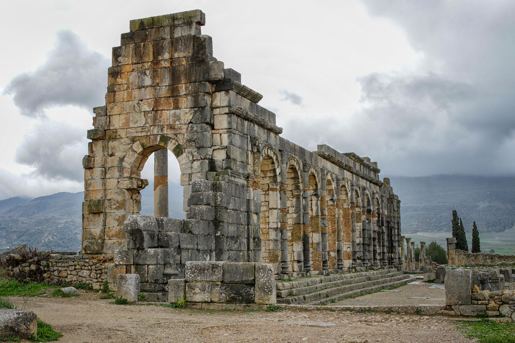 The Roman Basilica, 
Volubilis<br />3158