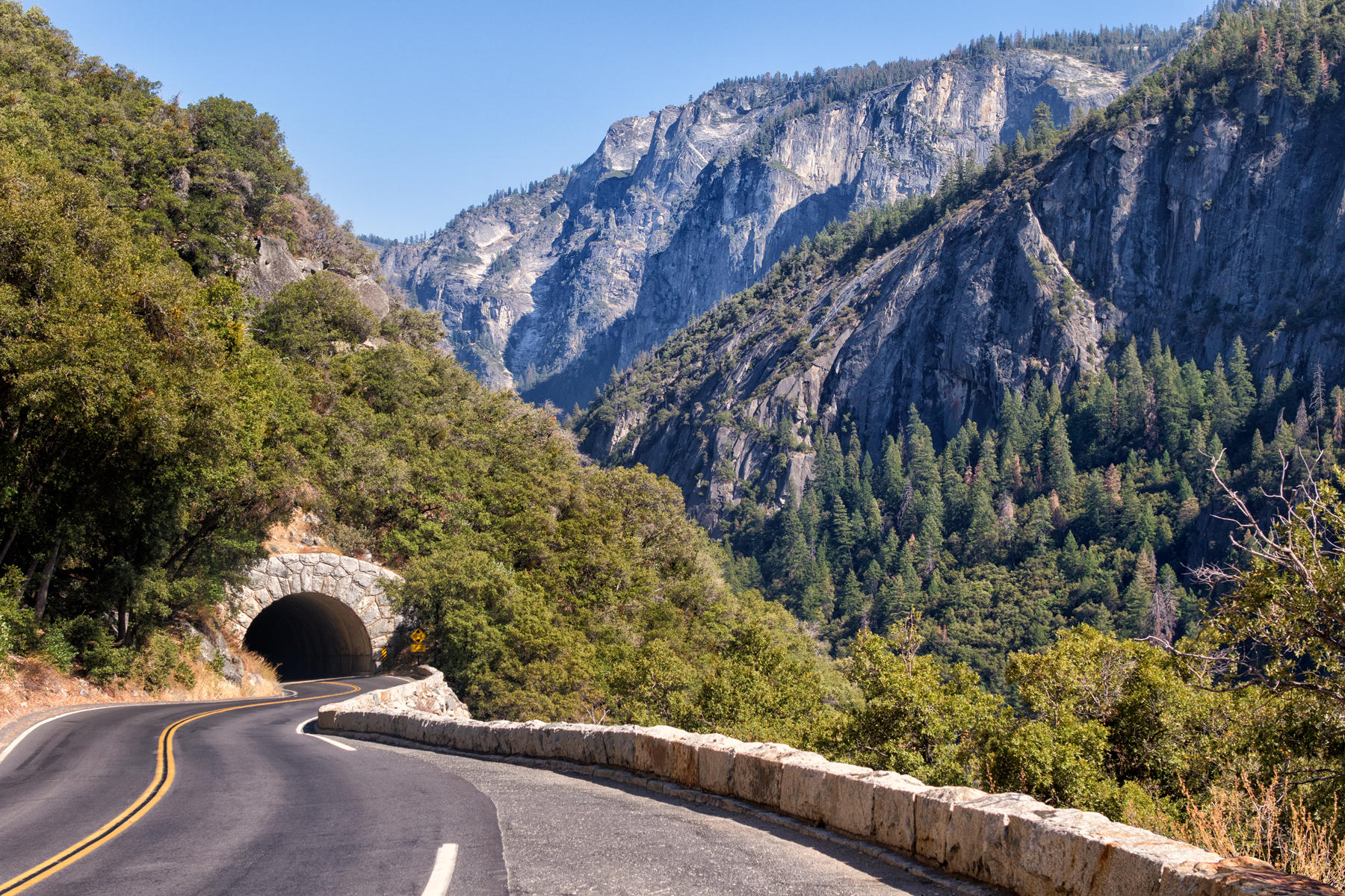 Tunnel<br />Big Oak Flat Road 1594<br />Yosemite