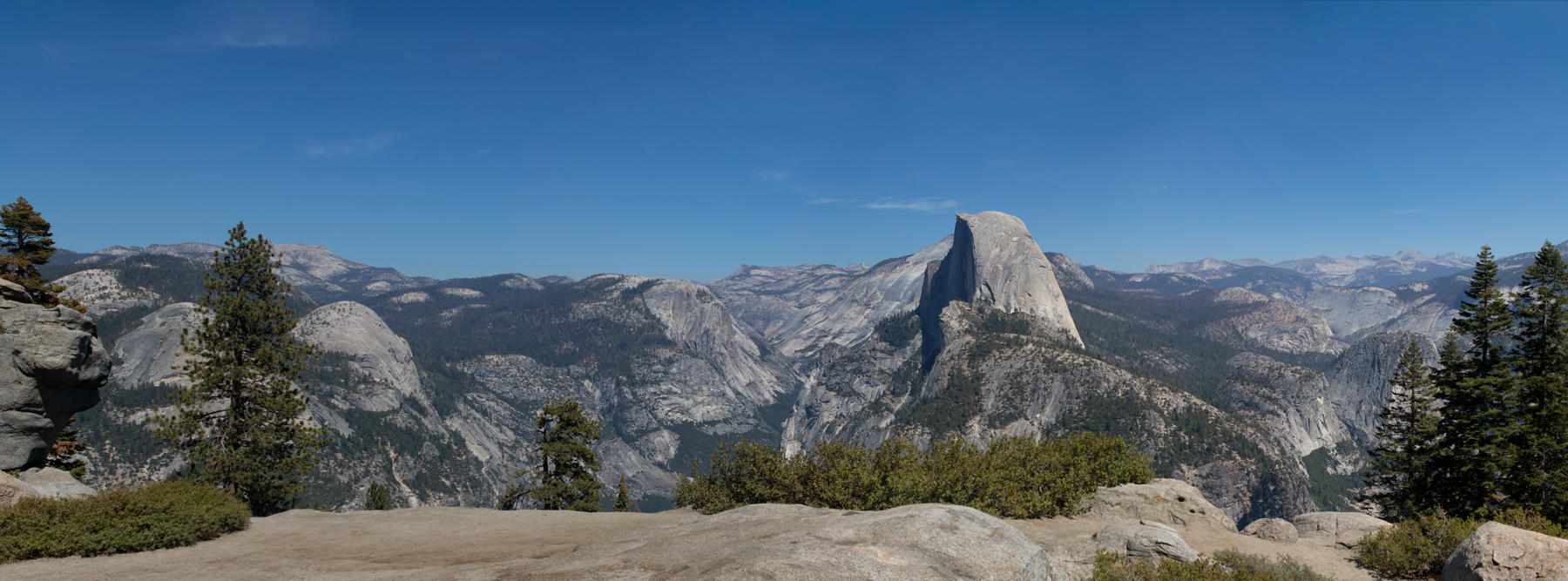 Glacier Point Pan 1914-17<br />Yosemite