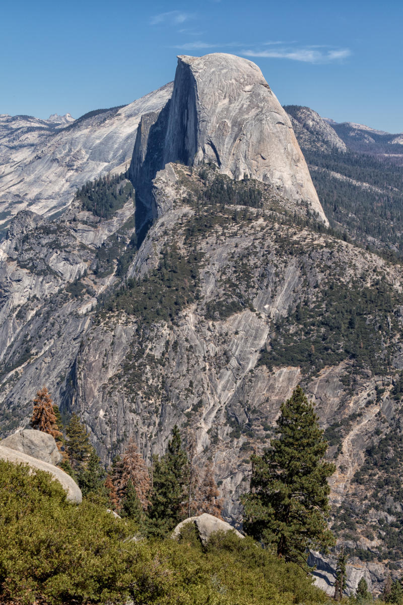 View of Half Dome 1935<br />Glacier Point<br /> Yosemite