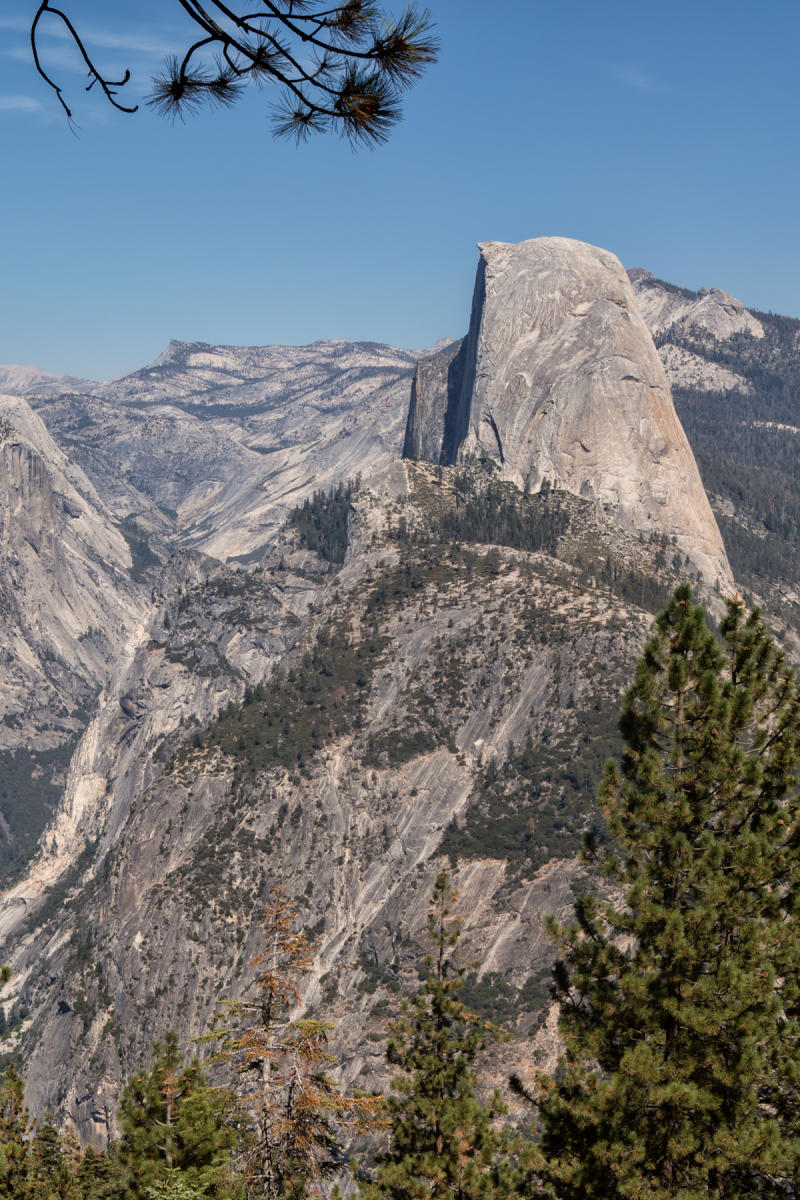 View of Half Dome 1966<br />Glacier Point<br />Yosemite