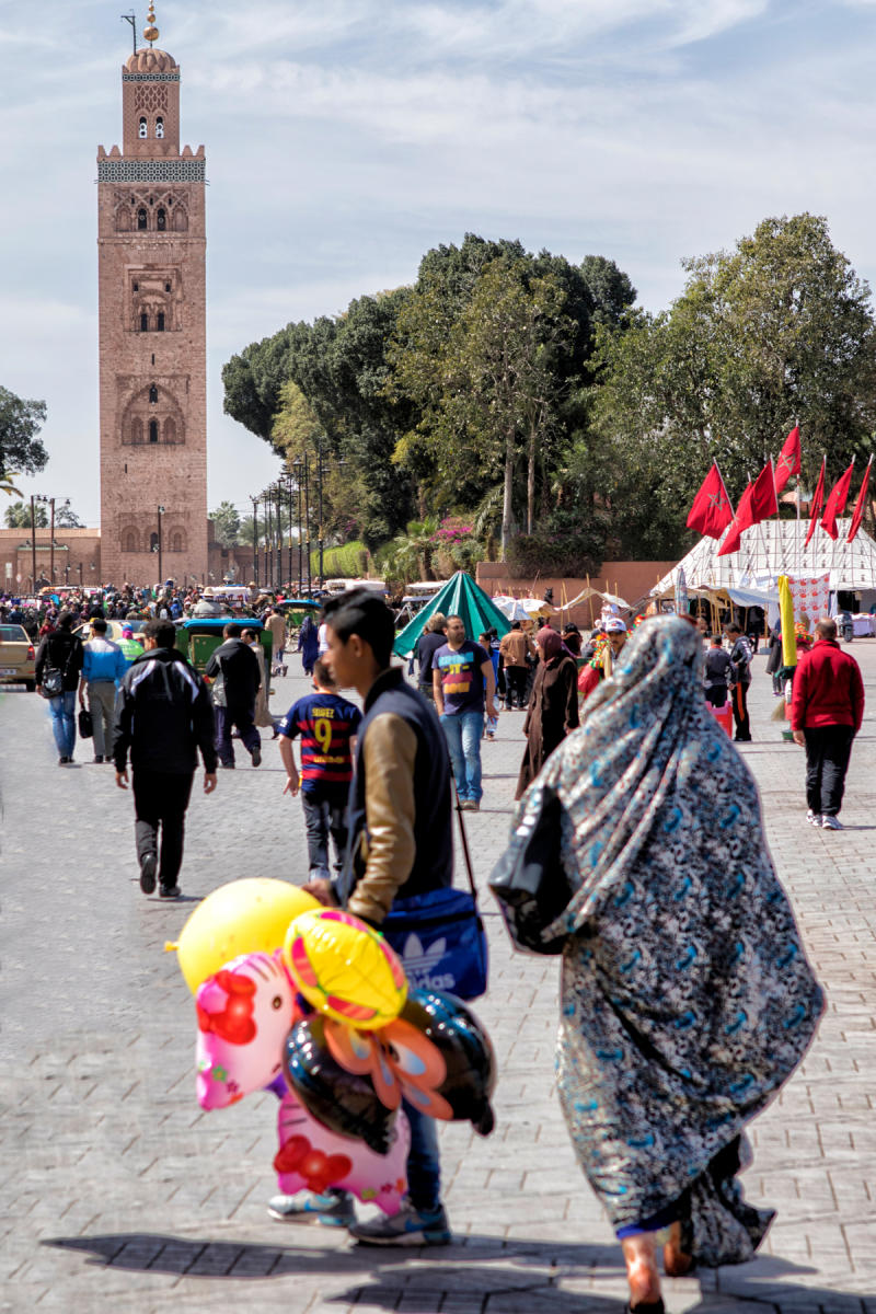 Place Jemaa el-Fna<br />Marrakech<br />0644