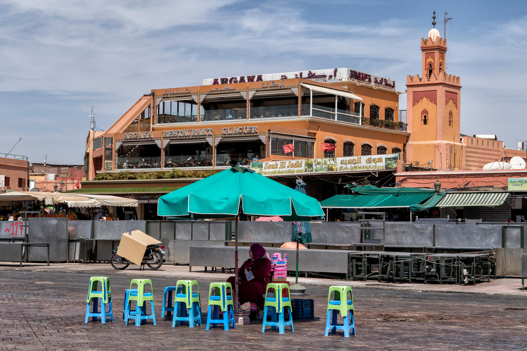 Place Jemaa el-Fna<br />Marrakech<br />0646