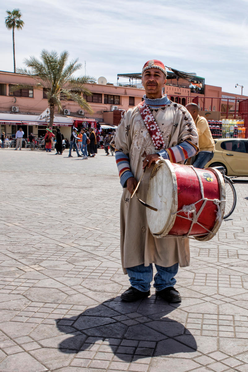 Place Jemaa el-Fna<br Marrakech<br />0647