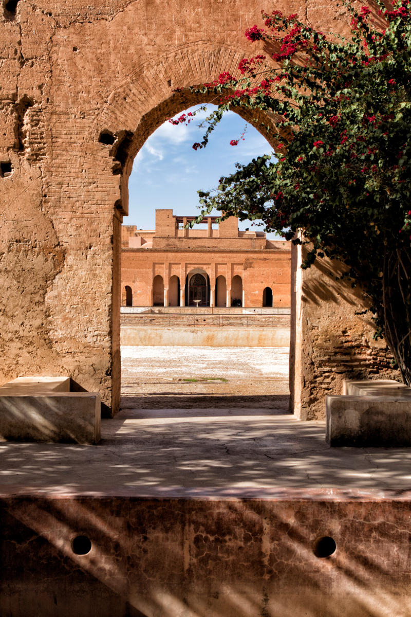 Ruins of El Badi Palace, Marrakech<br />0670