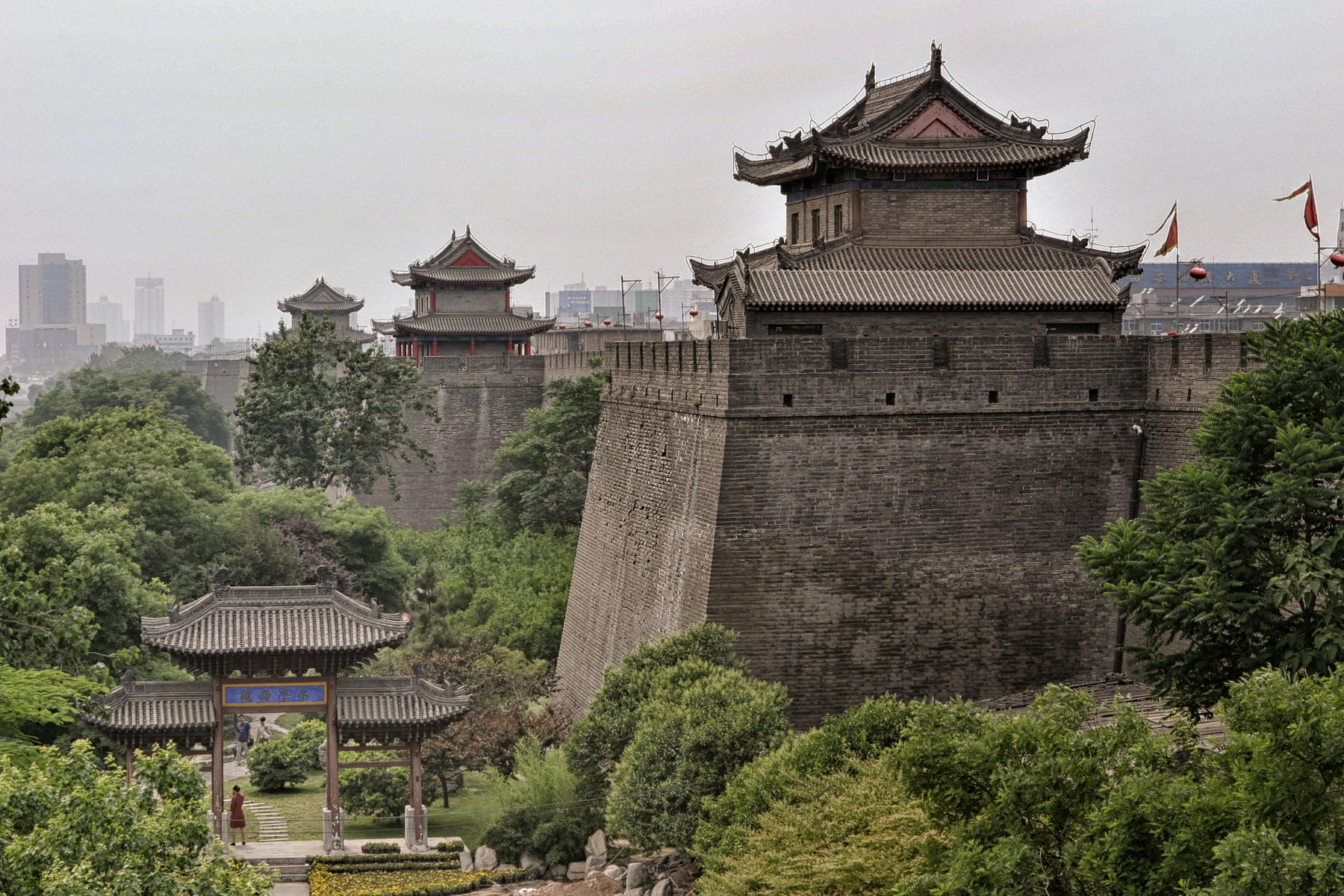 Xi'an City Wall<br />1968