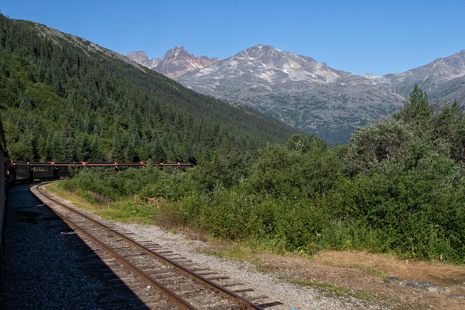 9999<br />view from White Pass & Yukon RR