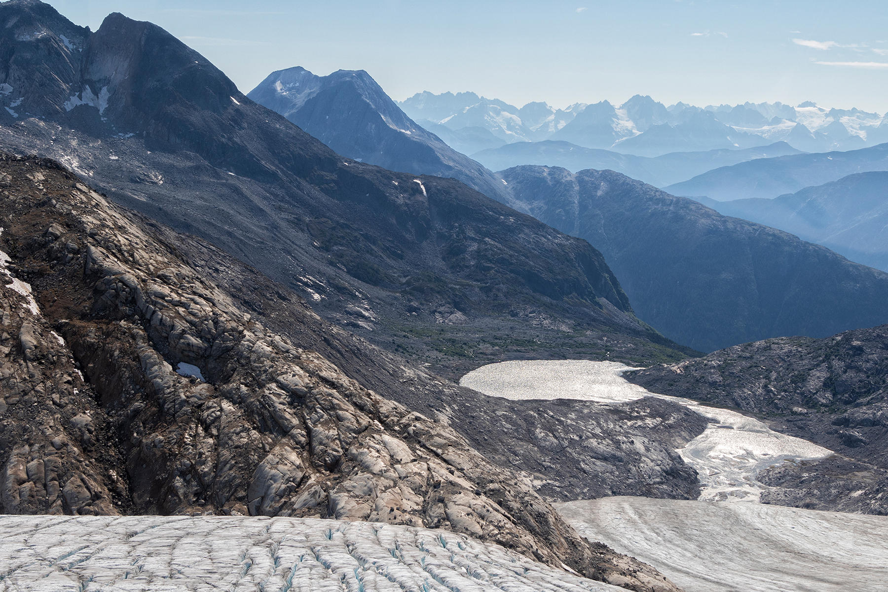 0622<br />Coast Mountains near Skagway<br />helicopter view