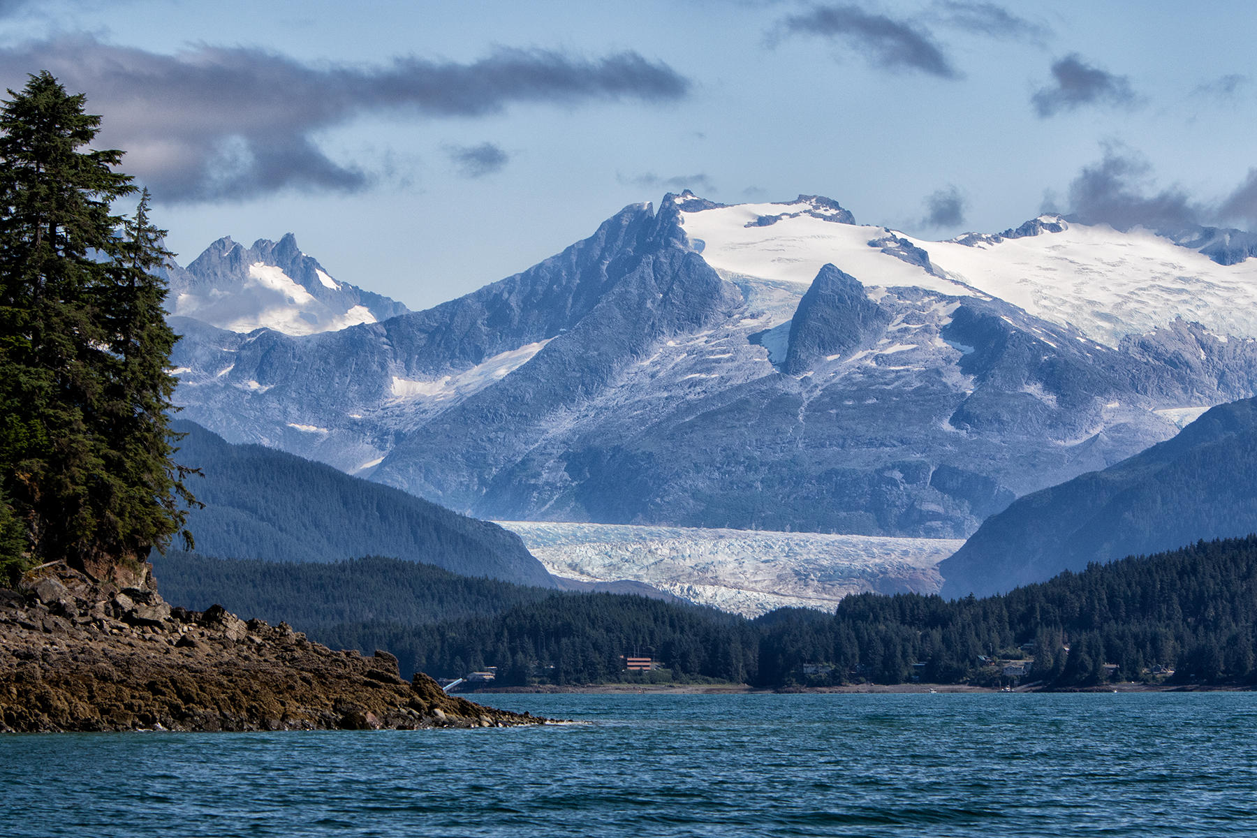 0896<br />Mendenhall Glacier<br />view from Auke Bay